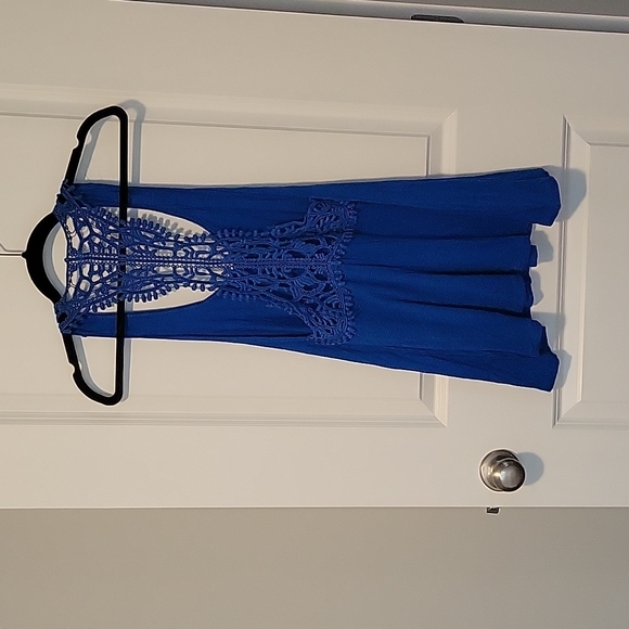 Seductions Crochet Back Tank Top - Picture 3 of 6